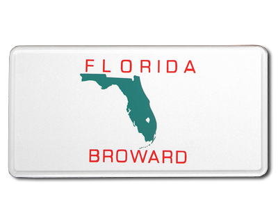 US plate - Florida 2